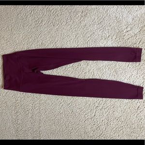 Lululemon Align High Rise Pant 25” Red Merlot